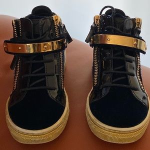 Giuseppe Zanotti Kids Coby Junior (Navy/Gold)